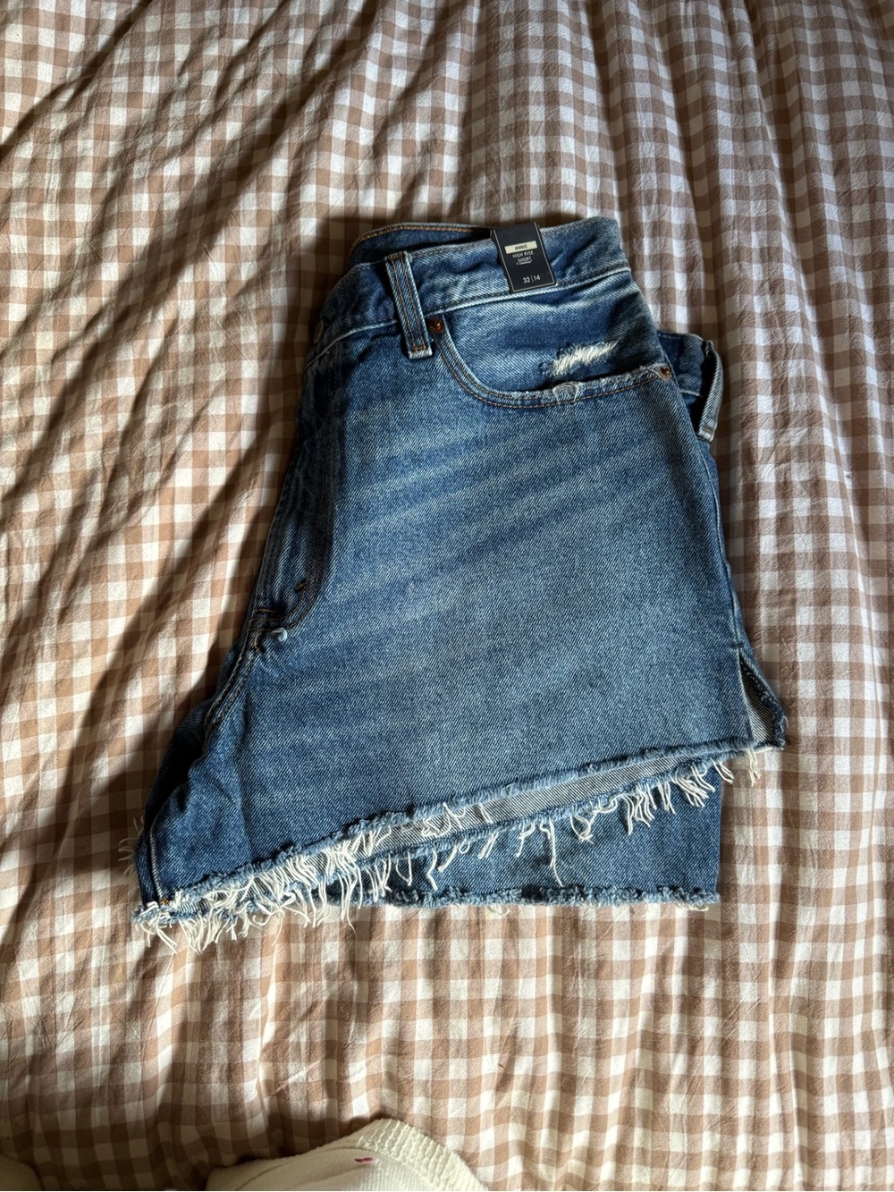Abercrombie & Fitch Blue Denim Jean Shorts